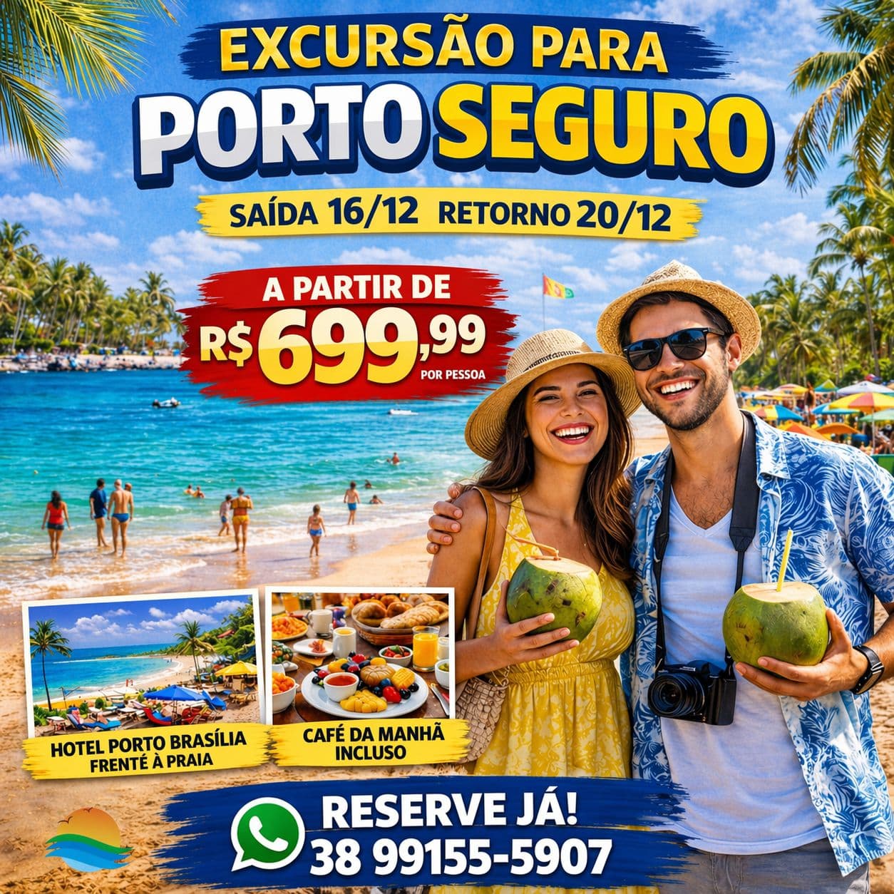Porto Seguro - BA | 16 a 21 de dezembro