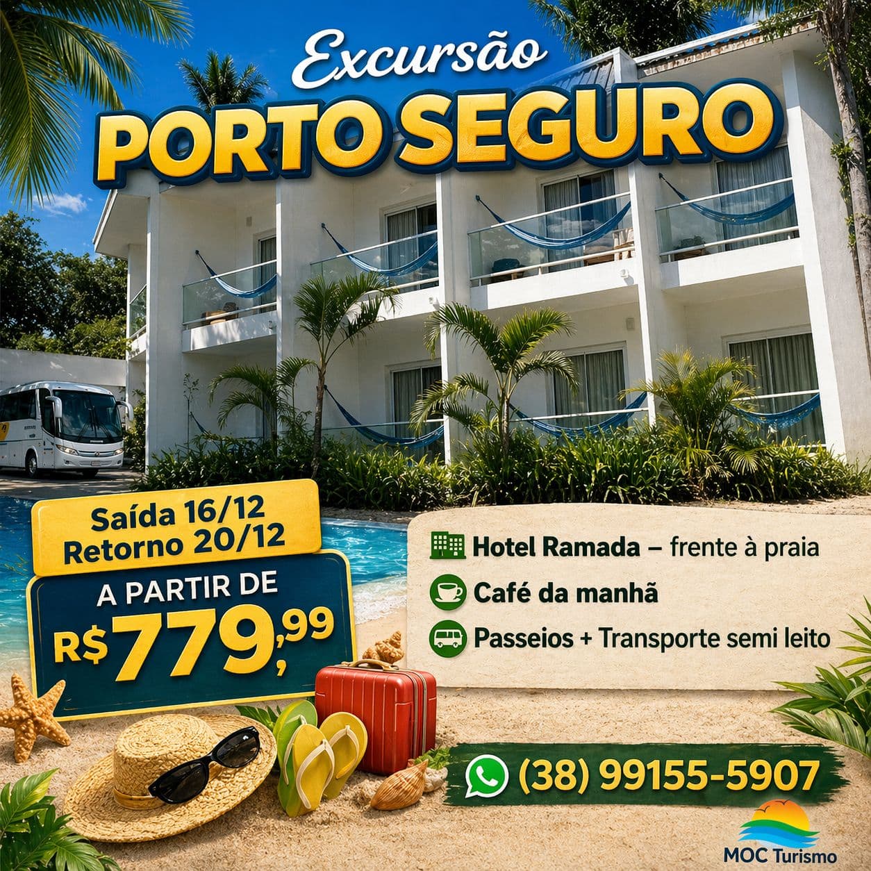 Porto Seguro - BA | 16 a 21 de dezembro